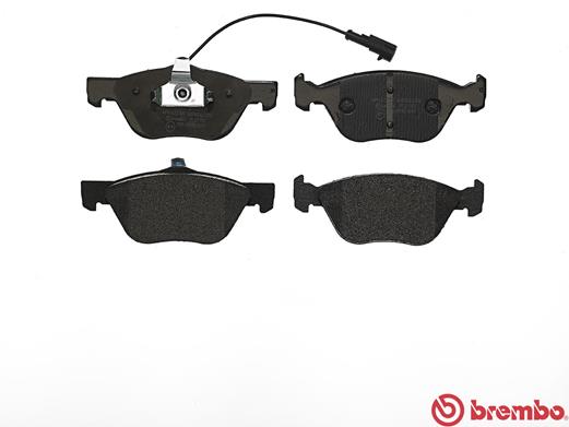 A.B.S. P 23 112 BREMBO Bremsbelagsatz, Scheibenbremse